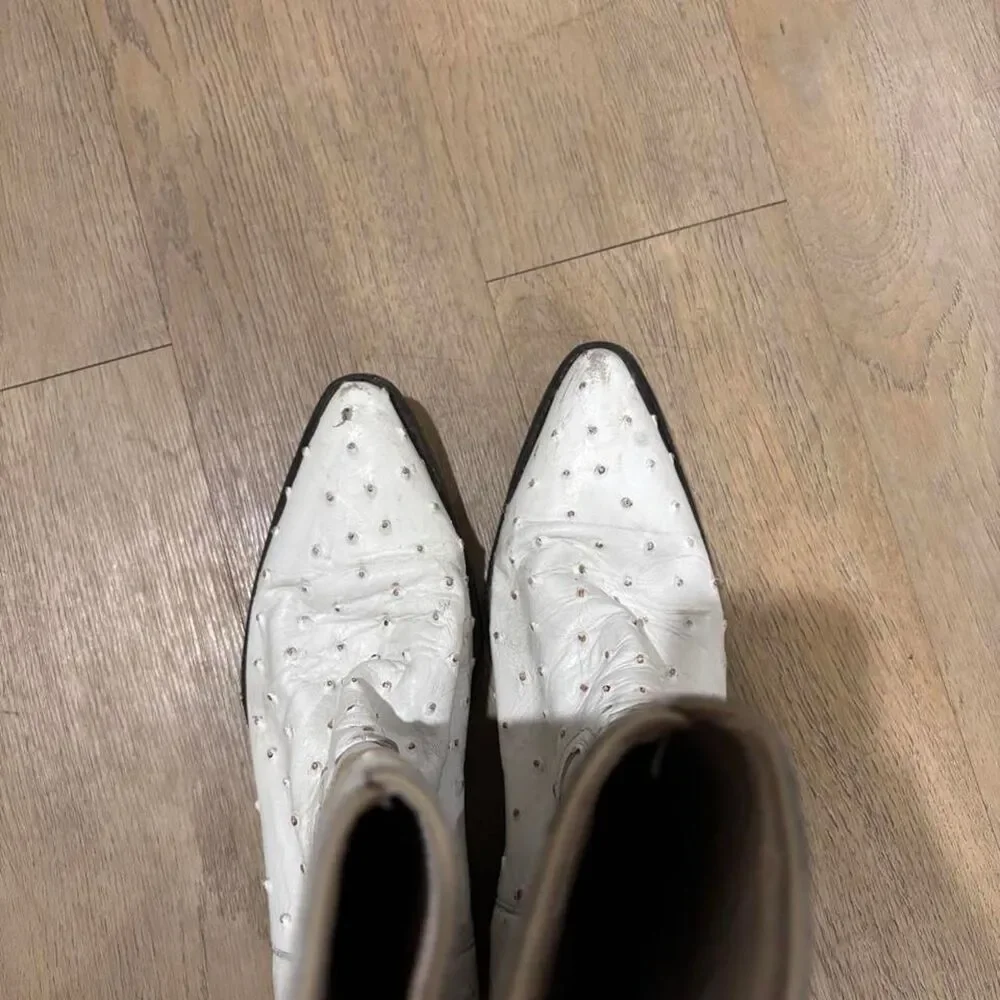 Campomaggi Men's White Boots